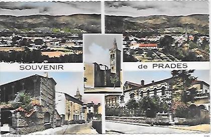 CPSM Souvenir de Prades vues multiples