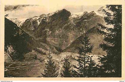 73 - Pralognan-la-Vanoise - Vue Générale et les Glaciers - CPA - Voir Scans Recto-Verso