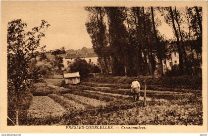 CPA PRESLES-COURCELLES - Cressonnieres (106972)