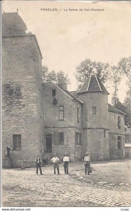 CPA Presles La Ferme du Val-Pendant