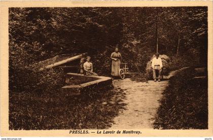 CPA PRESLES - Le Lavoir de Montbray (106970)