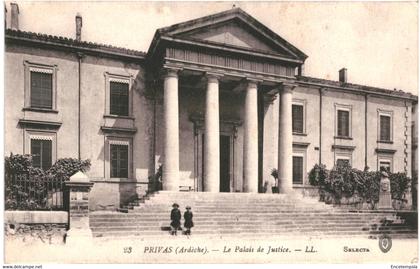 CPA Carte Postale  France Privas Palais de Justice  VM56441