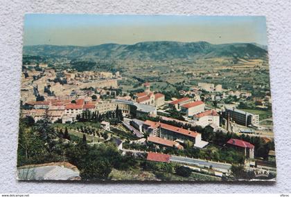 Cpm, Privas, vue générale depuis le mont Toulon, Ardèche 07