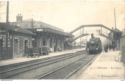 CPA Puteaux La Gare