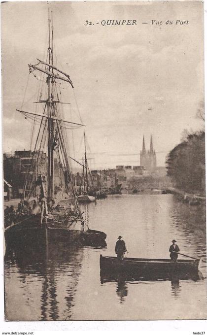 Quimper - Vue du Port