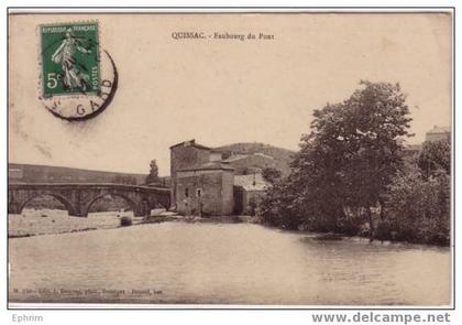 QUISSAC - Faubourg du pont