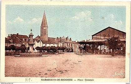 65 - RABASTENS de BIGORRE --  Place centrale