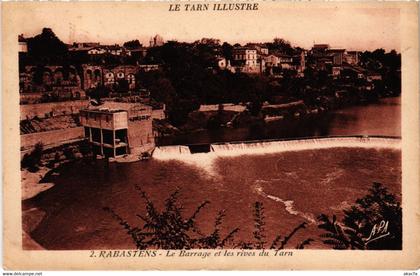 CPA Rabastens Le Barrage et les Rives FRANCE (1016435)