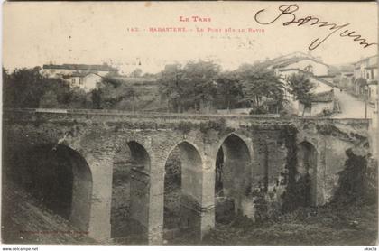 CPA RABASTENS Le Pont sur le Ravin (1087620)