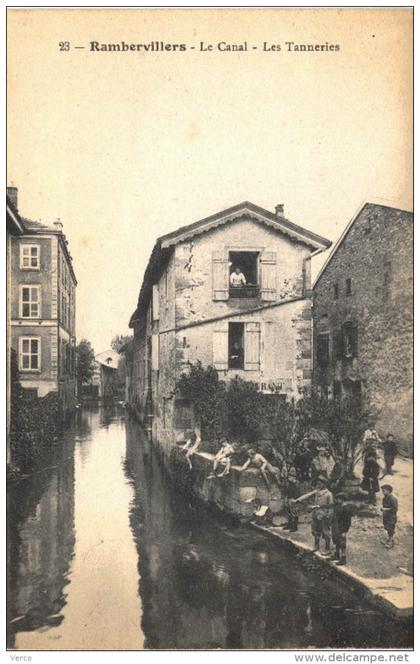 Carte Postale Ancienne de RAMBERVILLERS