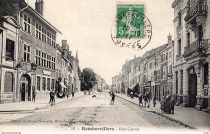 RAMBERVILLERS RUE CARNOT