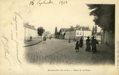 Rambouillet 78 -  Place de la Foire - Pionnière