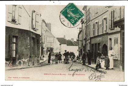 CPA_Carte Postale-France-Rebais Rue des Moulineaux -1913-VM11951