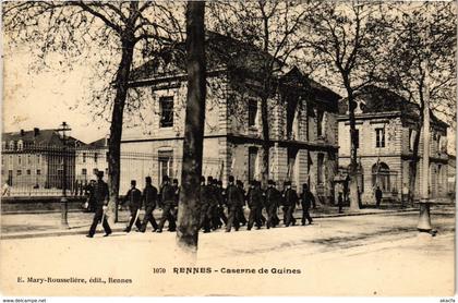 CPA Militaire - RENNES - Caserne de Guines (90063)