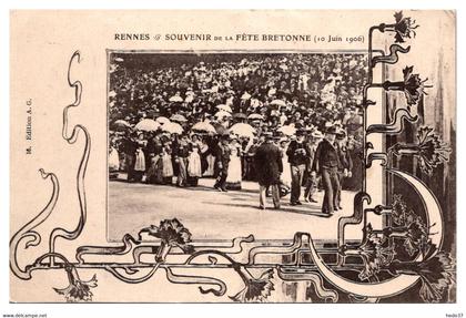 Rennes - Fête 10 juin 1906