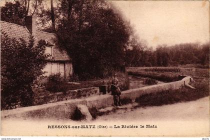 CPA Ressons-sur-Matz La Riviere le Matz (1187487)