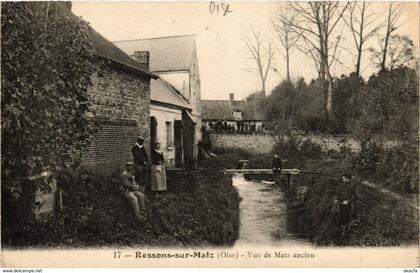 CPA RESSONS-sur-MATZ - Vue de MATZ ancien (259462)