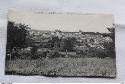 Ressons sur Matz, vue panoramique, côté Est, Oise 60