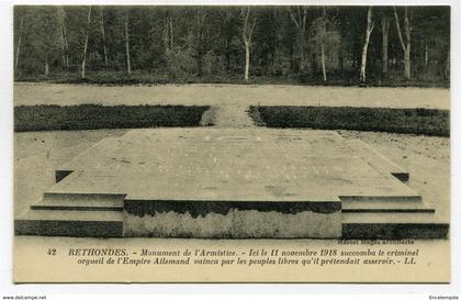 CPA - Carte Postale - France - Rethondes - Monument de l'Armistice  ( CP5152 )