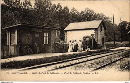 CPA Rethondes halte de POnt de Rethondes Railway (1187469)