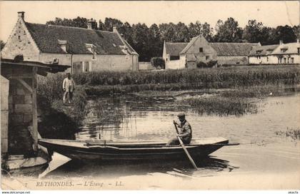 CPA RETHONDES - L' Étang - LL (130053)