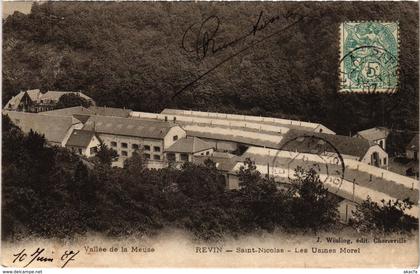 CPA Revin - Saint Nicolas - Les Usines Morel (113060)