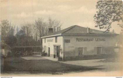 RIORGES restaurant Letang