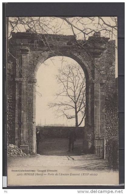 32 - Riscle - Porte de l'Ancien Couvent