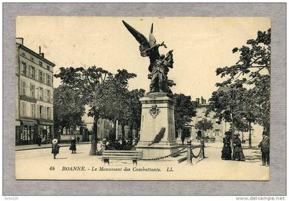 ROANNE - Le Monument des Combattants