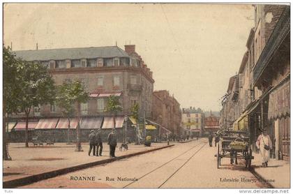 ROANNE  RUE NATIONALE COMMERCES