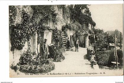 CPA Carte Postale-France- Rochecorbon- Habitations troglodytes   VM25191d