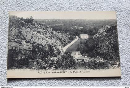 Rochefort en Terre, la vallée de Gueuzon, Morbihan