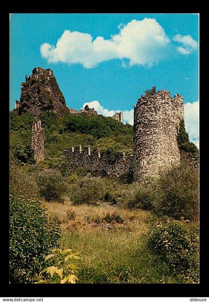 07 - Rochemaure - Ruines de l'ancien Château Féodal dominant la Vallée du Rhône - Vieilles pierres - CPM - Voir Scans Re