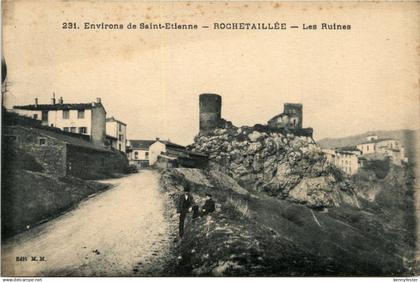 Rochetaillee, Les Ruines