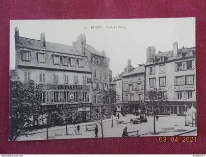 CPA - Rodez - Place du Bourg