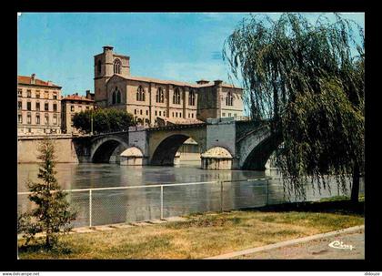 26 - Romans sur Isere - Pont sur l'Isère et Collégiale Saint Barnard - CPM - Voir Scans Recto-Verso