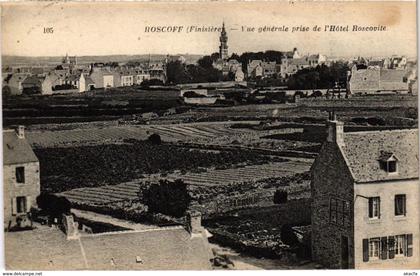 CPA Roscoff- vue generale FRANCE (1026222)