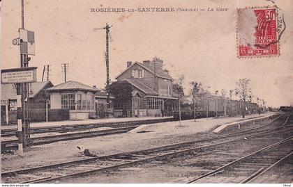 ROSIERES EN SANTERRE(GARE)