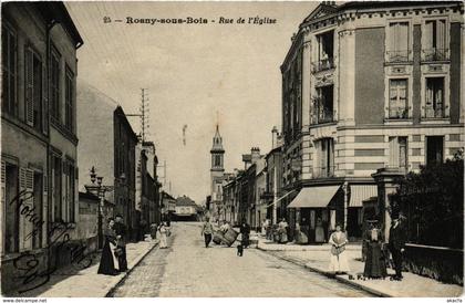 CPA ROSNY-sous-BOIS Rue de l'Église (869313)