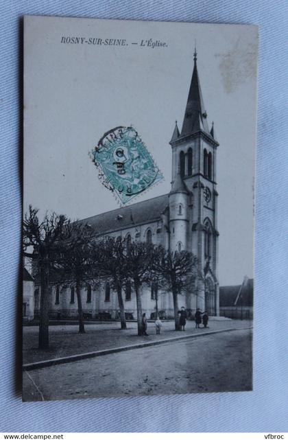 Rosny sur Seine, l'église, Yvelines 78