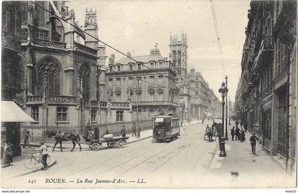 Rouen - La Rue Jeanne-d'Arc