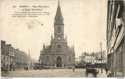 Rouen - Place Saint Sever