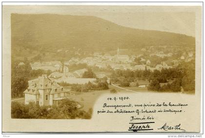 ROUGEMONT LE CHATEAU(TERRITOIRE DE BELFORT) CARTE PHOTO