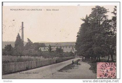 ROUGEMONT LE CHATEAU USINE EHRARD 1905