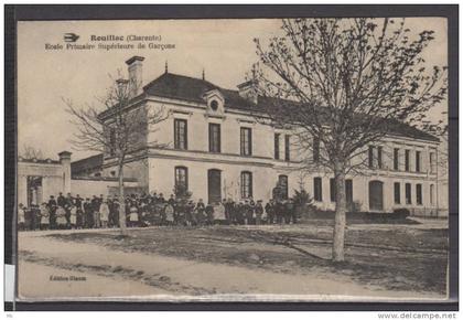 16 - Rouillac - ecole primaire superieure de Garçons .