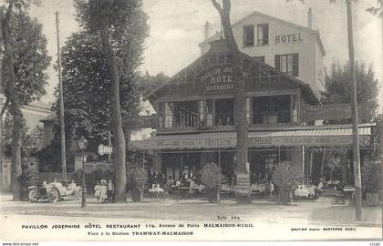 CPA Rueil Pavillon Joséphine Hôtel Restaurant Avenue de Paris Malmaison-Rueil