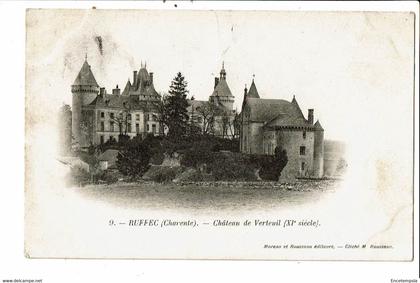 CPA-Carte postale-France-Ruffec Château de Verteuil -1909--VM25349p