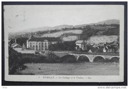 74 Rumilly pont viaduc sépia    D74D  K74225K  C74225C RH036332