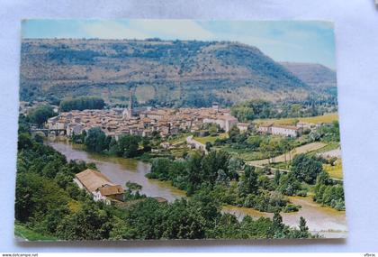 Cpm, Saint Antonin Noble Val, vue générale panoramique, Tarn et Garonne 82