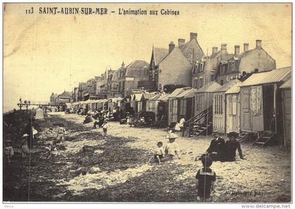 Carte Postale Ancienne de SAINT AUBIN